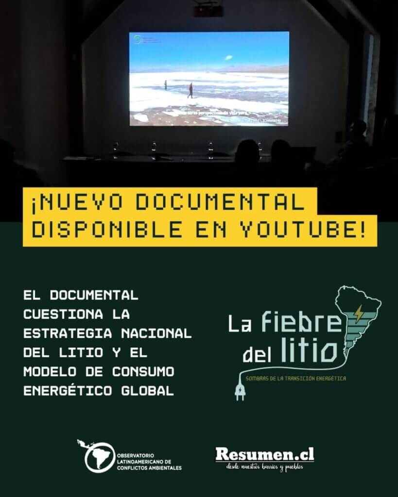 Documental: La Fiebre del Litio: Sombras de la Transición Energética