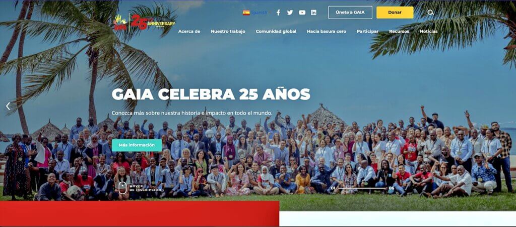 Alianza Global para Alternativas a la Incineración GAIA. 25 años por la Justicia Ambiental