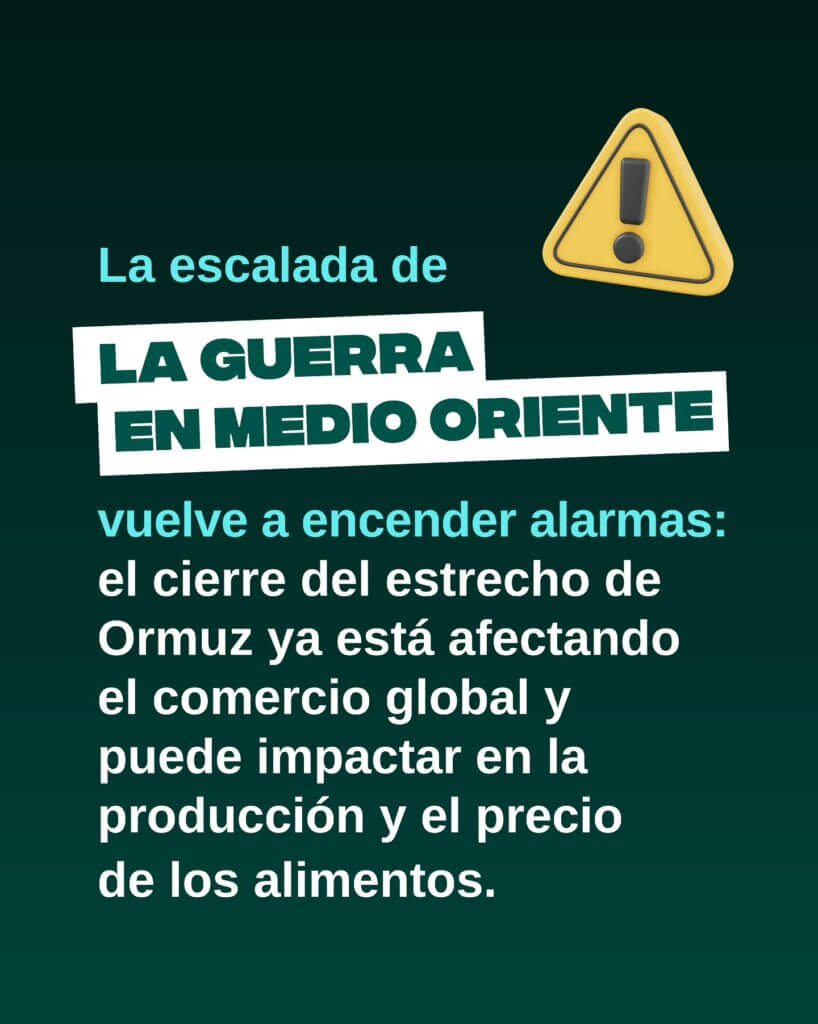 Expertos alertan sobre la amenaza de una crisis alimentaria mundial a causa del bloqueo del tráfico de fertilizantes y combustible en el estrecho de Ormuz