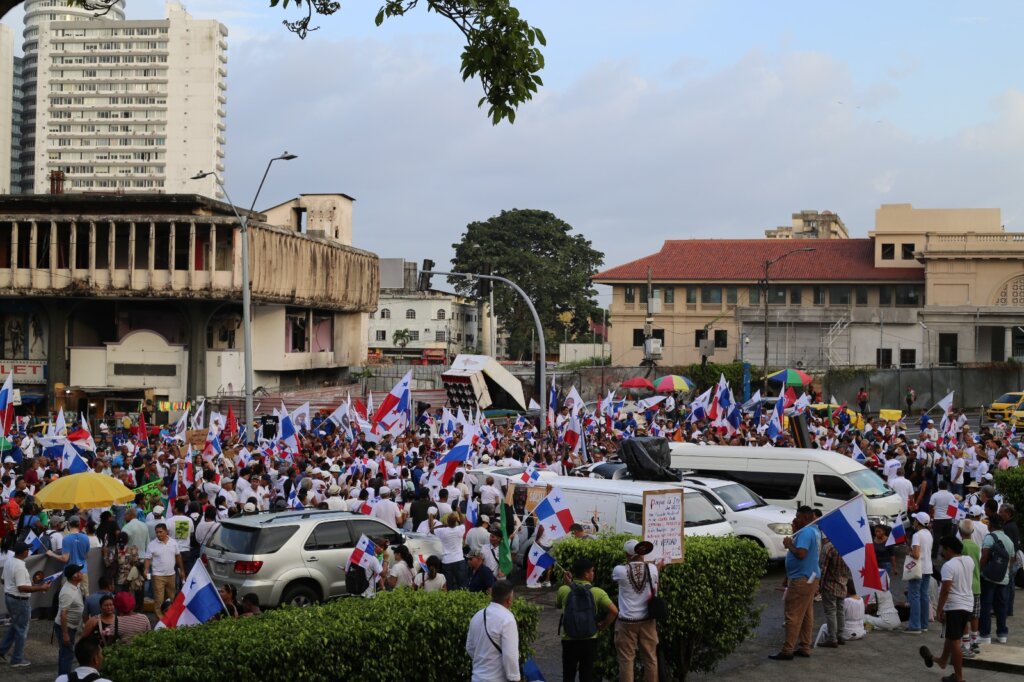 Marcha del 22 de mayo en Panamá:  rechazo al embalse de Río Indio y a la reapertura minera