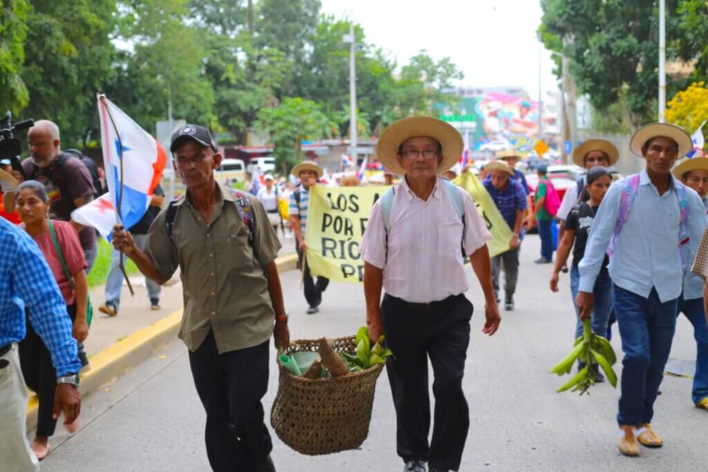 Movilización campesina en defensa del Río Indio en Panamá [Audio]